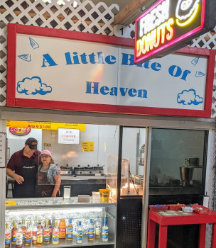A little bite of heaven mini donuts