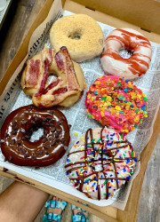 Dip and Sip Donuts