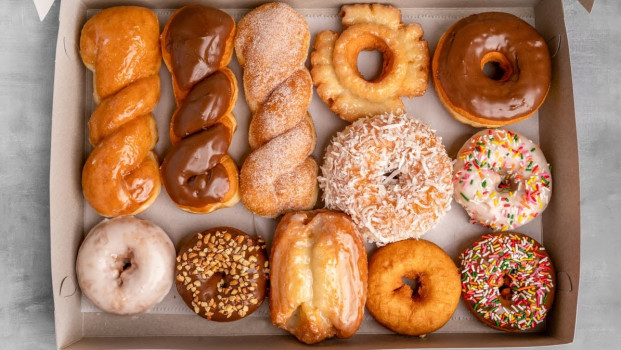 Honeycomb Donuts