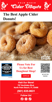 Palm Beach Cider Donuts