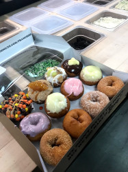 Peace, Love and Little Donuts of Green