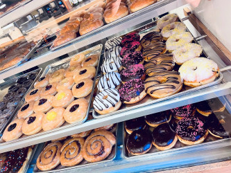 Rise Espresso ScrumDiddilyUmptious Donuts