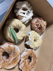 Rose Dough Donuts