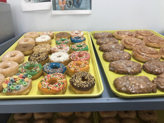 Snowflakes Donuts