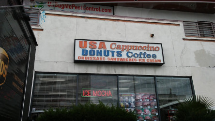 USA Cappuccino Donut Coffee